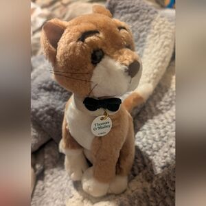 Disney Aristocats Plush with Tan and Cream Fur